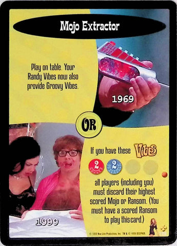 Austin Powers CCG | Mojo Extractor (129/140) | The Nerd Merchant