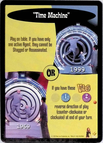 Austin Powers CCG | "Time Machine" (132/140) | The Nerd Merchant
