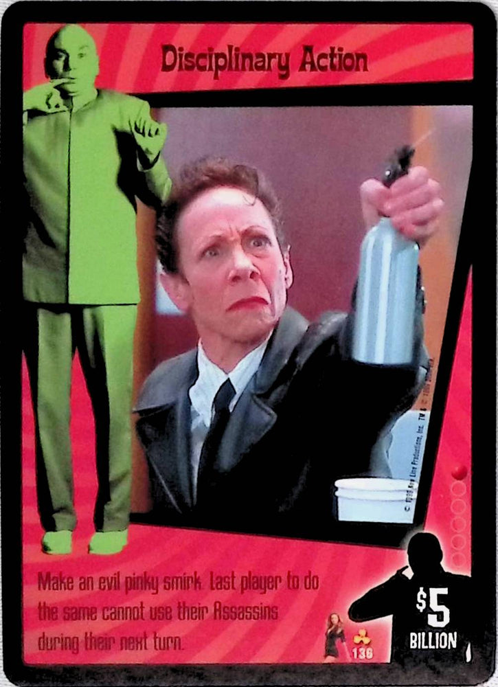 Austin Powers CCG | Disciplinary Action (136/140) | The Nerd Merchant