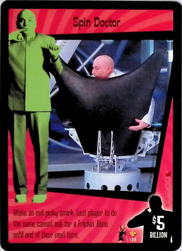 Austin Powers CCG | Spin Doctor (139/140) | The Nerd Merchant