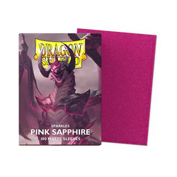 Dragon Shield Sleeves: Standard Matte - Pink Sapphire 100CT