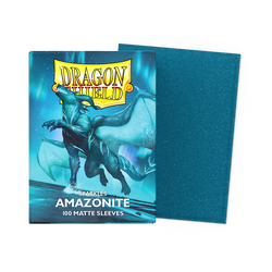 Dragon Shield Sleeves: Standard Matte Sparkles - Amazonite 100CT