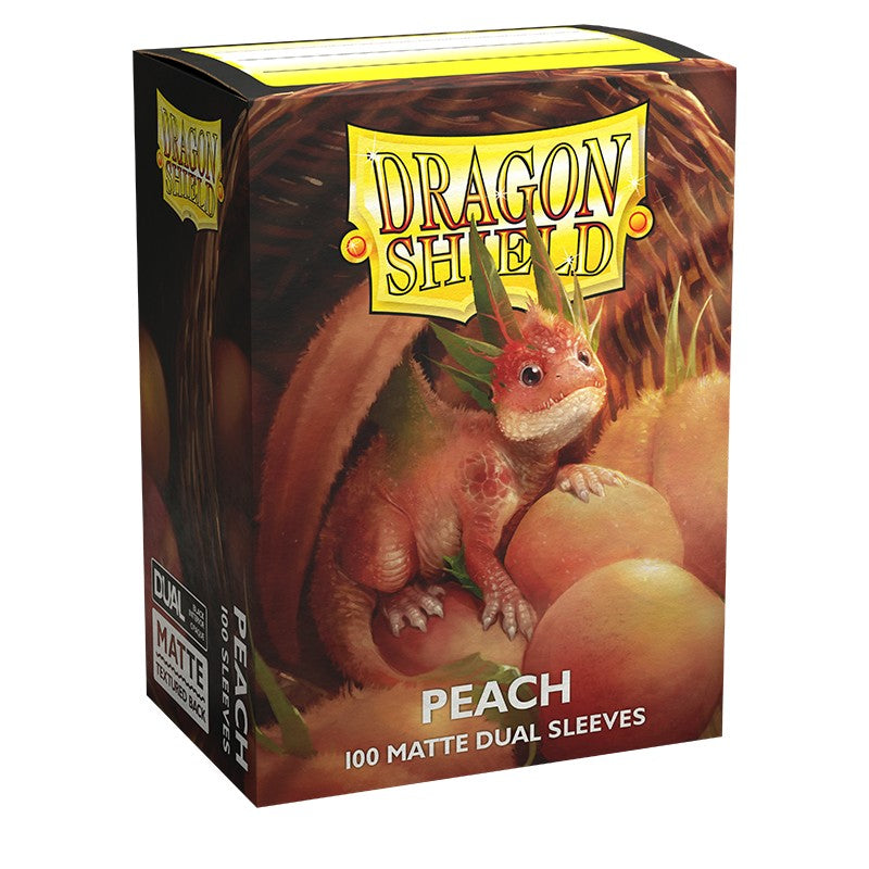 Dragon Shield 100-Count Box Dual Matte Peach