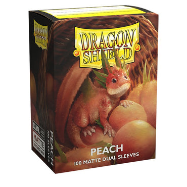 Dragon Shield 100-Count Box Dual Matte Peach