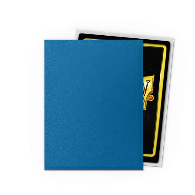 Dragon Shield 100-Count Box Dual Matte Cobalt & Silver
