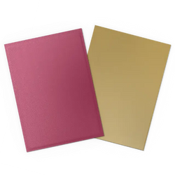 Dragon Shield 100-Count Box Dual Matte Pomegranate & Gold