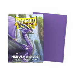 Dragon Shield 100-Count Box Dual Matte Nebula & Silver