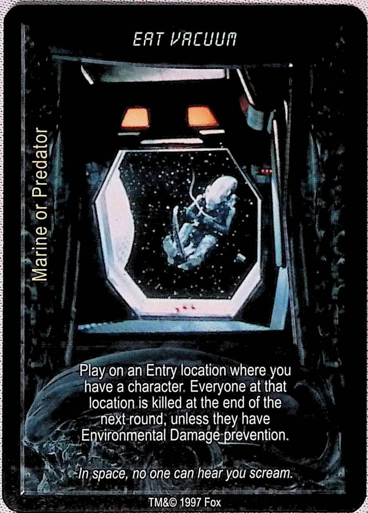 Aliens vs Predator CCG | Eat Vacuum - AVP Premiere | The Nerd Merchant