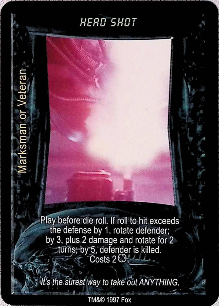 Aliens vs Predator CCG | Head Shot - AVP Premiere | The Nerd Merchant