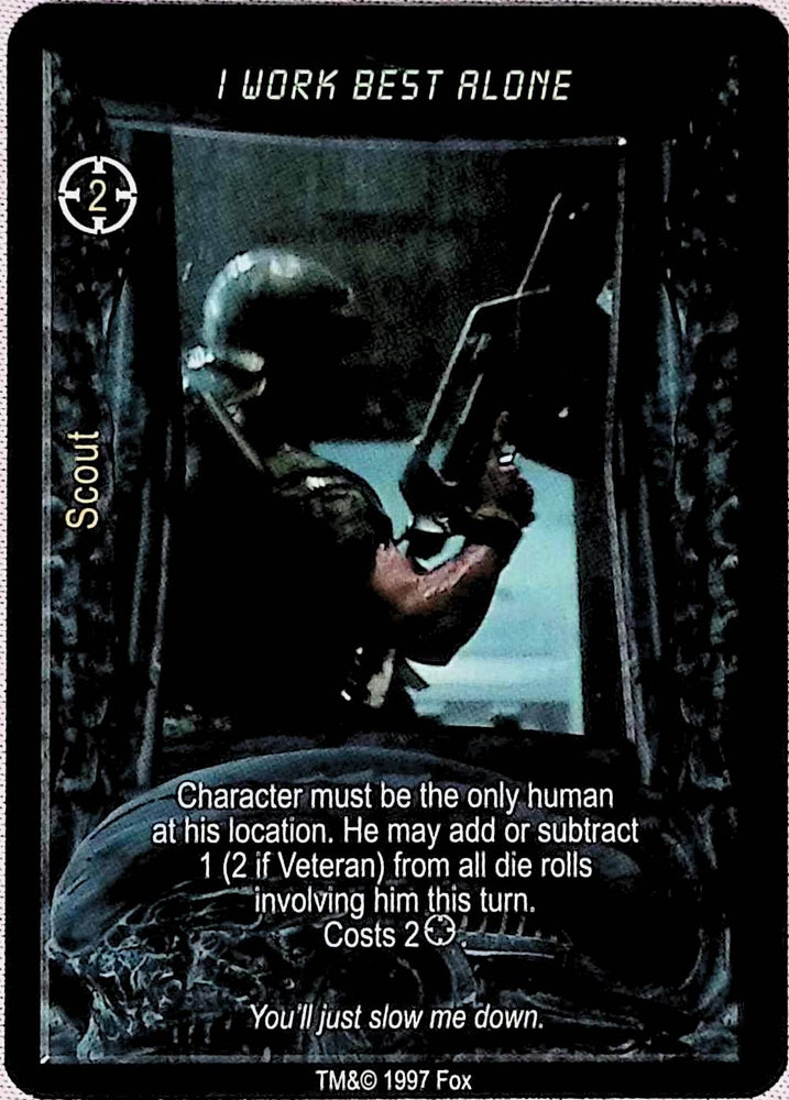 Aliens vs Predator CCG | I Work Best Alone - AVP Premiere | The Nerd Merchant