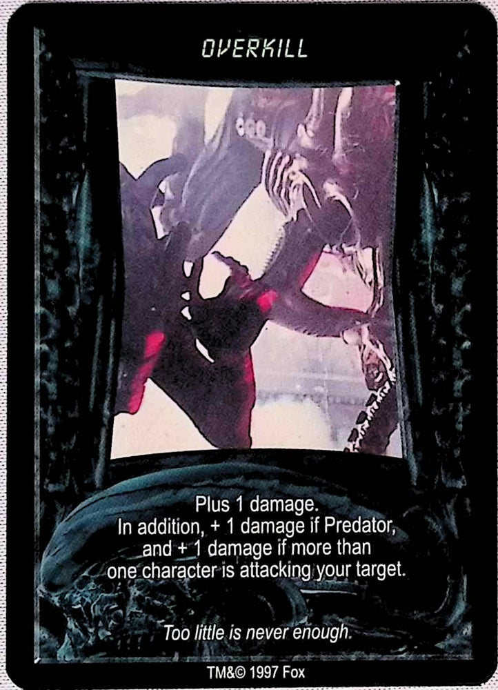 Aliens vs Predator CCG | Overkill - AVP Premiere | The Nerd Merchant