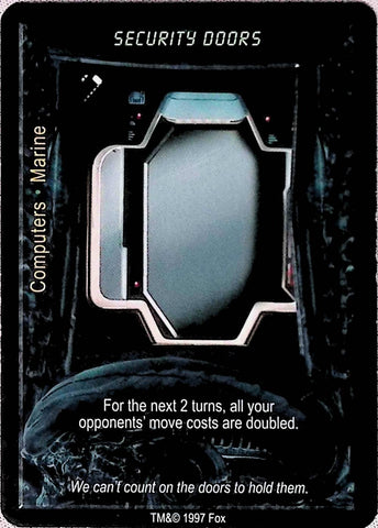 Aliens vs Predator CCG | Security Doors - AVP Premiere | The Nerd Merchant