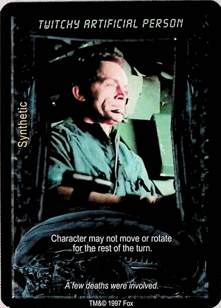 Aliens vs Predator CCG | Twitchy Artificial Person - AVP Premiere | The Nerd Merchant