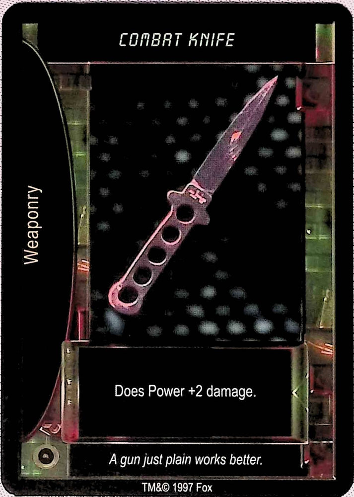 Aliens vs Predator CCG | Combat Knife - AVP Premiere | The Nerd Merchant