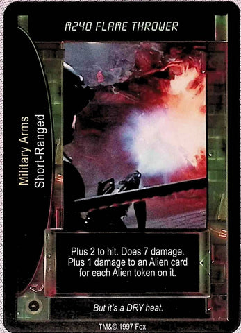 Aliens vs Predator CCG | M240 Flame Thrower - AVP Premiere | The Nerd Merchant
