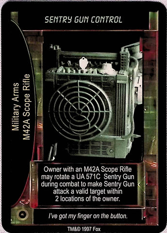 Aliens vs Predator CCG | Sentry Gun Control - AVP Premiere | The Nerd Merchant