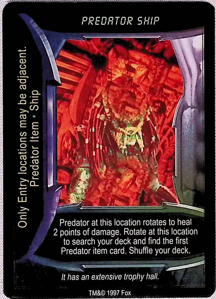 Aliens vs Predator CCG | Predator Ship - AVP Premiere | The Nerd Merchant