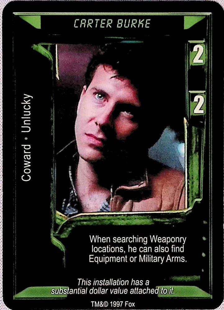 Aliens vs Predator CCG | Carter Burke - AVP Premiere | The Nerd Merchant