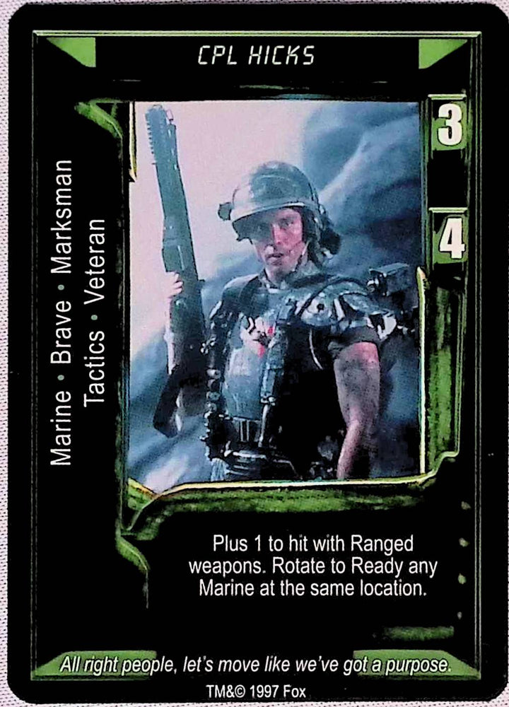Aliens vs Predator CCG | Cpl Hicks - AVP Premiere | The Nerd Merchant