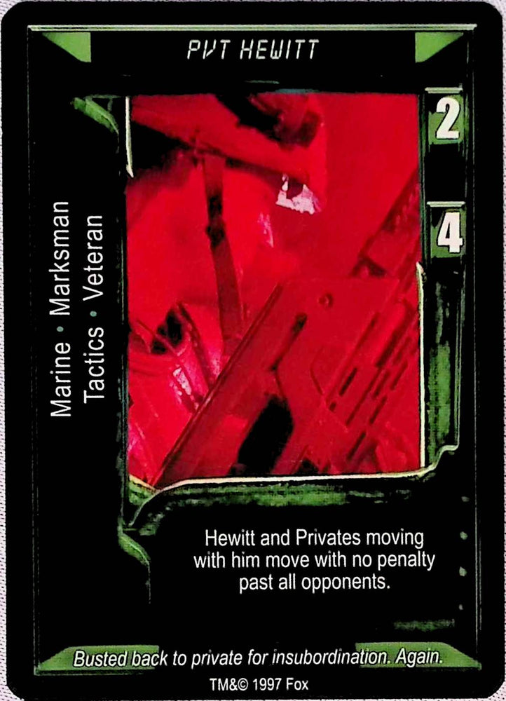 Aliens vs Predator CCG | Pvt Hewitt - AVP Premiere | The Nerd Merchant