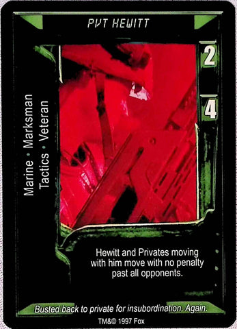 Aliens vs Predator CCG | Pvt Hewitt - AVP Premiere | The Nerd Merchant