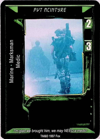 Aliens vs Predator CCG | Pvt McIntyre - AVP Premiere | The Nerd Merchant