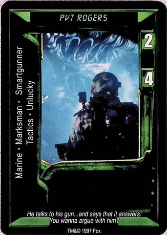Aliens vs Predator CCG | Pvt Rogers - AVP Premiere | The Nerd Merchant
