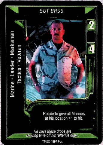Aliens vs Predator CCG | Sgt Bass - AVP Premiere | The Nerd Merchant