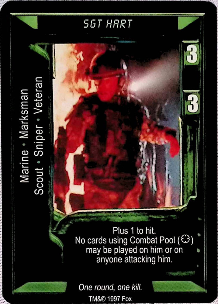 Aliens vs Predator CCG | Sgt Hart - AVP Premiere | The Nerd Merchant