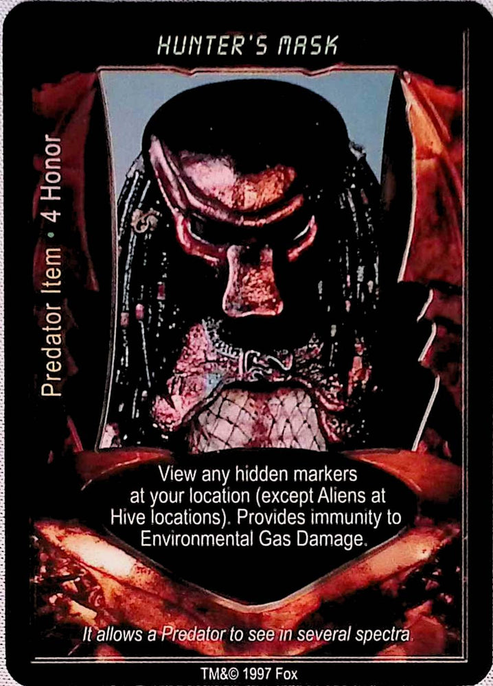 Aliens vs Predator CCG | Hunter's Mask - AVP Premiere | The Nerd Merchant
