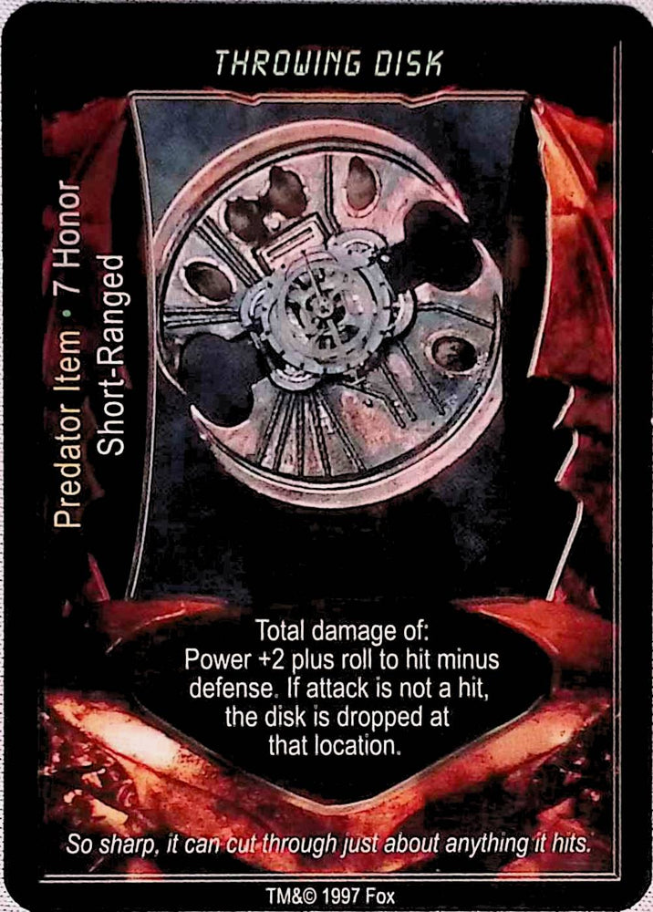 Aliens vs Predator CCG | Throwing Disk - AVP Premiere | The Nerd Merchant