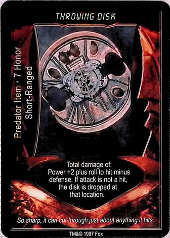 Aliens vs Predator CCG | Throwing Disk - AVP Premiere | The Nerd Merchant