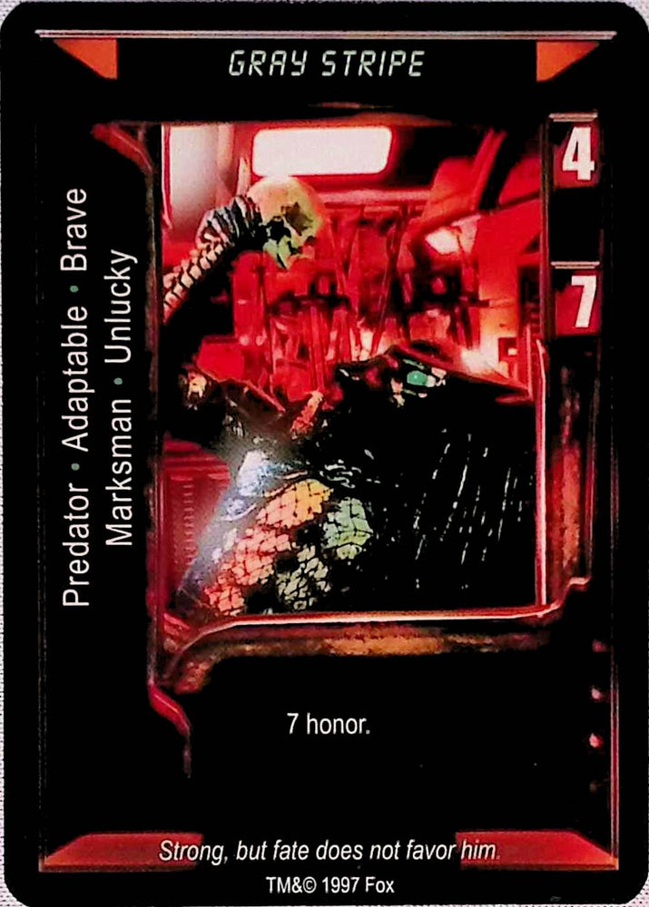 Aliens vs Predator CCG | Gray Stripe - AVP Premiere | The Nerd Merchant