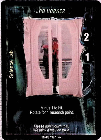 Aliens vs Predator CCG | Lab Worker - AVP Premiere | The Nerd Merchant