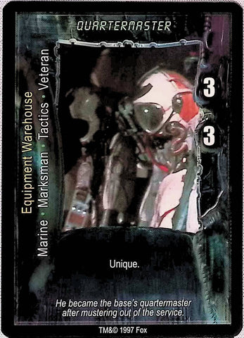 Aliens vs Predator CCG | Quartermaster - AVP Premiere | The Nerd Merchant