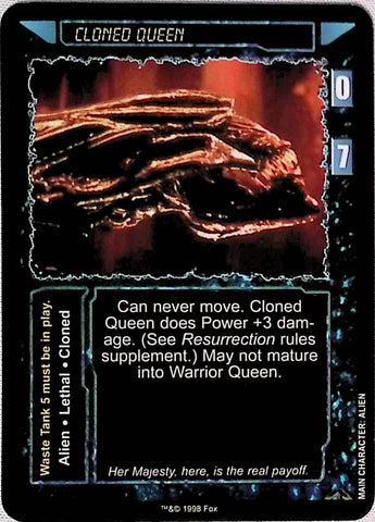 Aliens vs Predator CCG | Cloned Queen - AVP Resurrection | The Nerd Merchant
