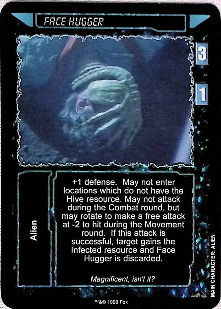 Aliens vs Predator CCG | Face Hugger - AVP Resurrection | The Nerd Merchant