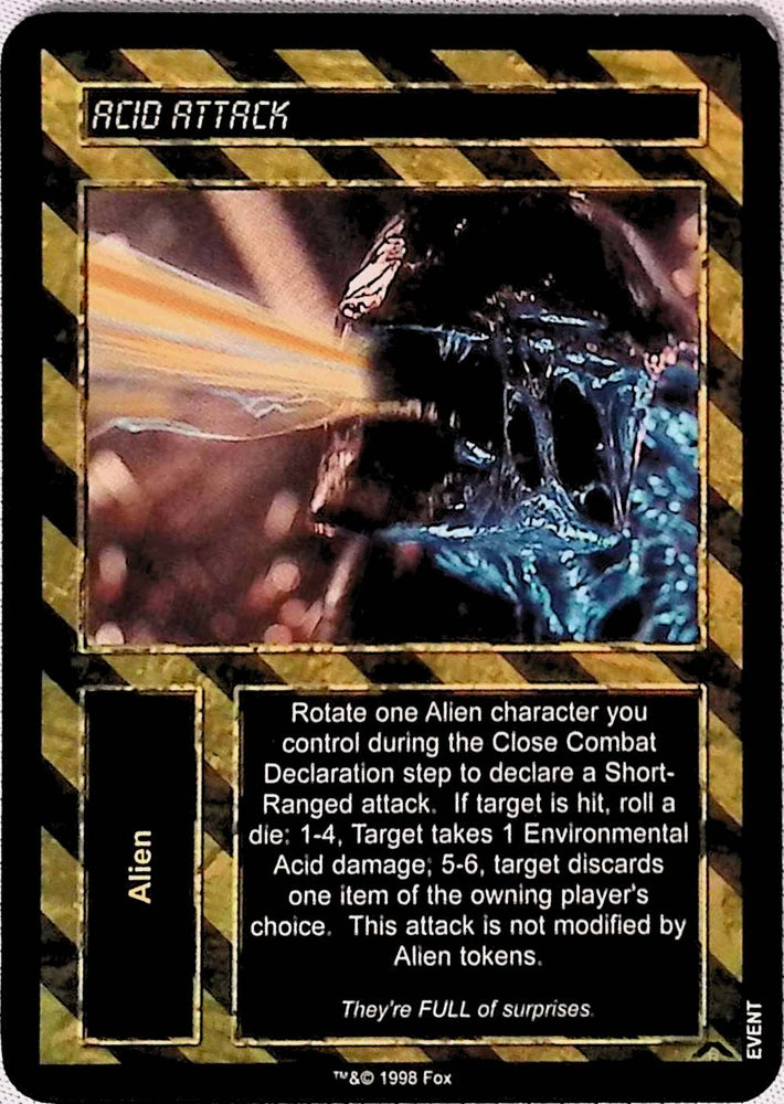 Aliens vs Predator CCG | Acid Attack - AVP Resurrection | The Nerd Merchant