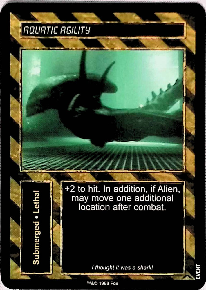 Aliens vs Predator CCG | Aquatic Agility - AVP Resurrection | The Nerd Merchant