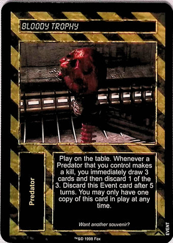 Aliens vs Predator CCG | Bloody Trophy - AVP Resurrection | The Nerd Merchant