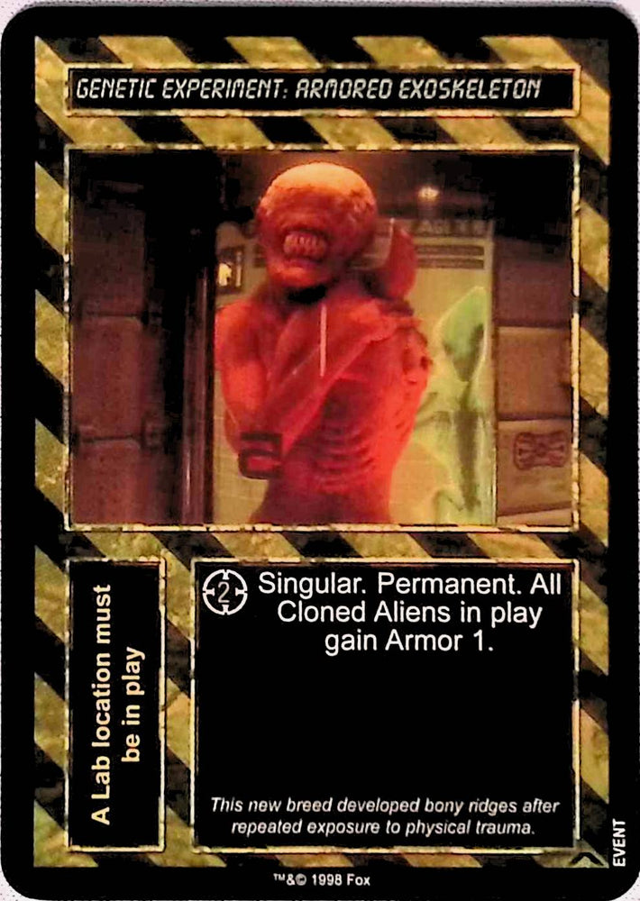 Aliens vs Predator CCG | Genetic Experiment: Armored Exoskeleton - AVP Resurrection | The Nerd Merchant