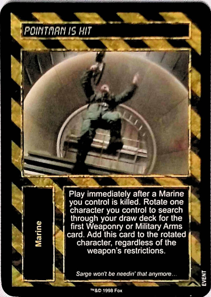 Aliens vs Predator CCG | Pointman is Hit! - AVP Resurrection | The Nerd Merchant