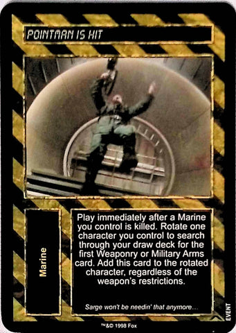 Aliens vs Predator CCG | Pointman is Hit! - AVP Resurrection | The Nerd Merchant