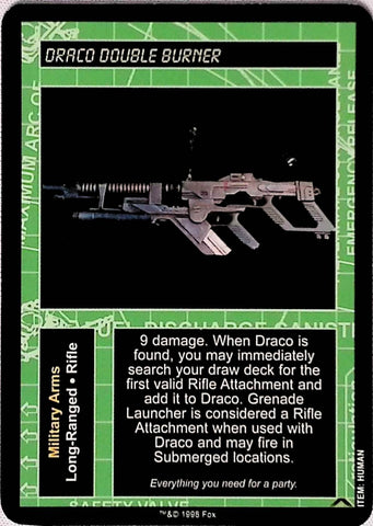 Aliens vs Predator CCG | Draco Double Burner - AVP Resurrection | The Nerd Merchant