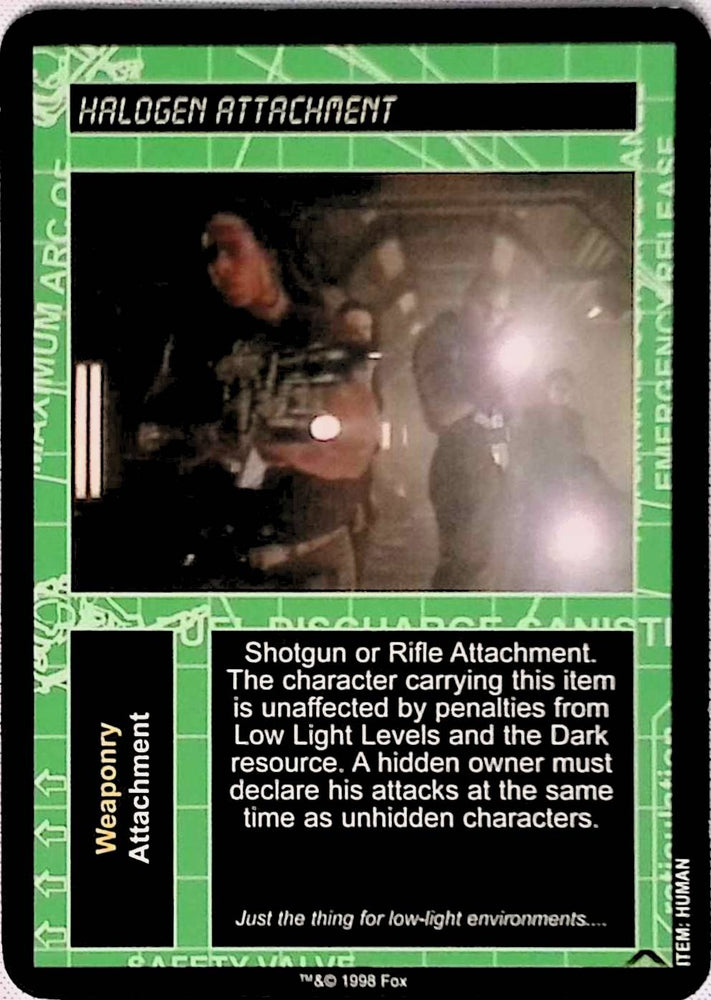 Aliens vs Predator CCG | Halogen Attachment - AVP Resurrection | The Nerd Merchant