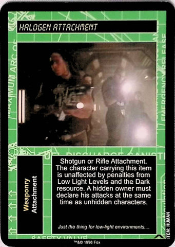 Aliens vs Predator CCG | Halogen Attachment - AVP Resurrection | The Nerd Merchant