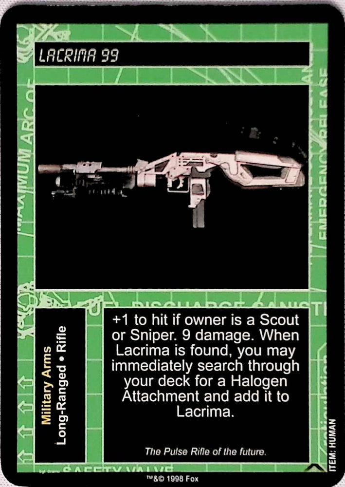 Aliens vs Predator CCG | Lacrima 99 - AVP Resurrection | The Nerd Merchant