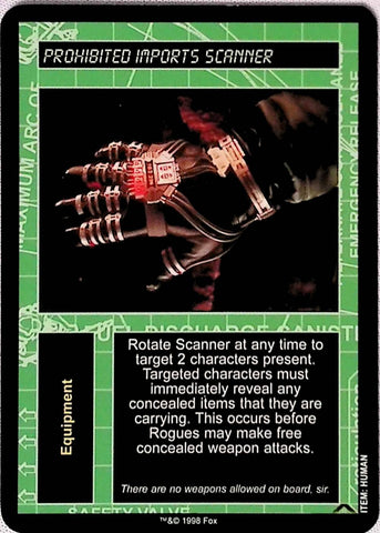 Aliens vs Predator CCG | Prohibited Imports Scanner - AVP Resurrection | The Nerd Merchant
