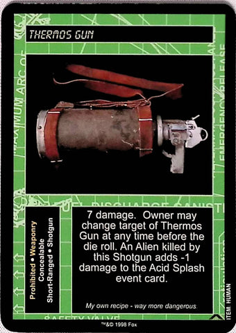 Aliens vs Predator CCG | Thermos gun - AVP Resurrection | The Nerd Merchant