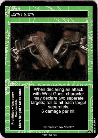 Aliens vs Predator CCG | Wrist Guns - AVP Resurrection | The Nerd Merchant